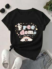 Women T-Shirts - Black - View 2