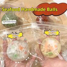 1pc Handmade Multigrains Squeeze Toy - Stress Relief Toy - Soft Toy - Multicolor - View 5
