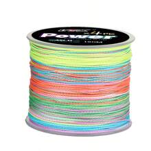 FTK 1pc 120M PE Braided Fishing Line 8-100LB 0.1-0.6mm 4 Strand Multifilament PE Fishing Line - Multicolor - View 14