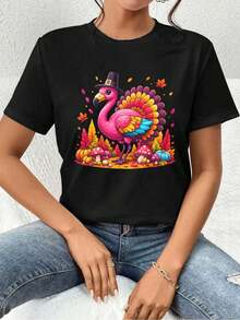 Women T-Shirts - Black - View 1
