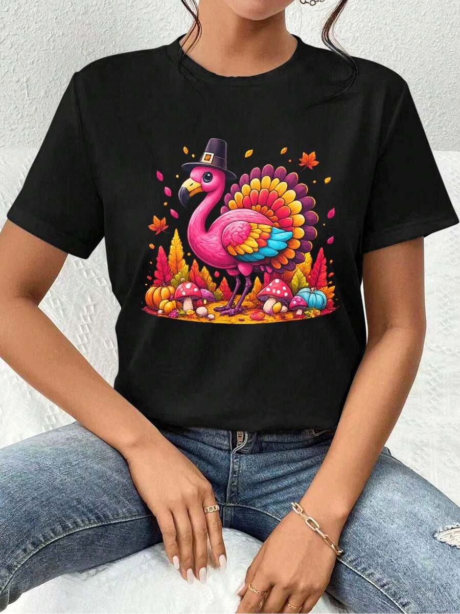 Women T-Shirts - Black - View 1