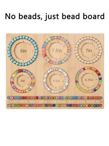 Bead Board For Jewelry Bracelet Making, Jewelry Bead Board Tray, Bracelet Making Design Mat For Freelance Studio (Inch Board) - Primary Color - View 10