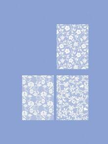 6 pièces/paquet Autocollants floraux en dentelle blanche pour scrapbooking, autocollants décoratifs esthétiques créatifs, matériaux artisanaux décoratifs DIY, cadeau de fête, fournitures scolaires personnalisées pour scrapbooking - 3. Xinglang - Voir 10