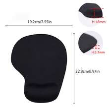 1 miếng lót chuột silicon mềm chống trượt, thích hợp cho văn phòng. - Xem 4