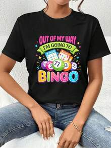 Women T-Shirts - Black - View 1