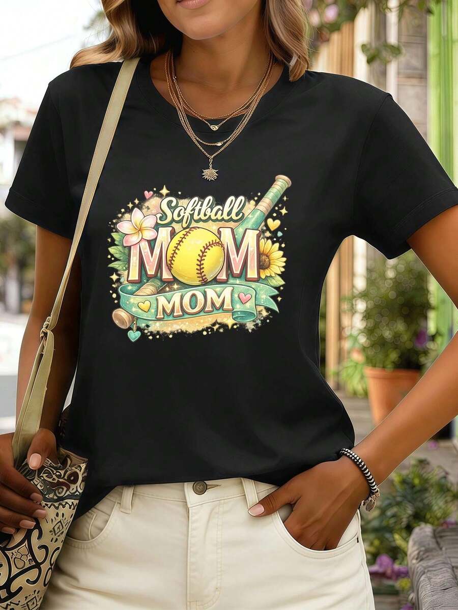 Women T-Shirts - Black - View 1