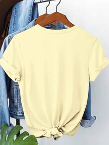 Women T-Shirts - [White] - View 9
