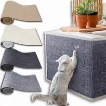 1片自粘猫抓板，适用于保护墙壁、地毯、沙发和家具。猫抓板，自粘猫抓垫，地毯、沙发、家具保护，宠物抓挠玩具，猫咪抓挠训练，自粘猫抓板 - 均碼 - 查看 12