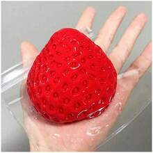 Random Style Squishy Toys, Squeeze Toys, Cute Cartoon Bun Toys, Mini Stress Relief Toys, Strawberry Squeeze Toys - như hình - Xem 1