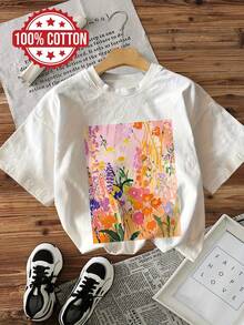 Women T-Shirts - [White] - View 1