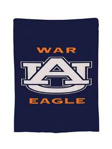 Auburn Merch University Tigers Throw Blanket Warm Blankets Breathable Air Conditioner Blanket For Car Classic Outdoor Blankets For Picnic For All Season - 黑色 - 查看 2