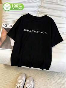 Dam-T-shirts - Svart 2 - Visa 4