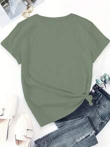 Women T-Shirts - Black - View 11