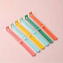 20pcs Food Sealing Clips, Plastic Bag Sealing Clips, Reusable Food Preservation Clips For Various Plastic Bags And Snack Bags, Suitable For Kitchen, Bedroom, Travel, Office, School - Multicolor - View 8