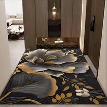 1 pezzo Tappeto da area con motivo a rose 3D, grande, decorazione per la casa, regalo camuffato, tappeto da esterno per portico, soggiorno, camera da letto, terrazza, balcone - 2 - Visualizzare 17