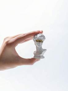 1件抽象大卫头像雕塑，白色现代大卫半身像，当代艺术装饰，极简主义美学雕塑，北欧风格人物摆件，适用于客厅、卧室、办公室书架等场所，现代艺术雕塑，奢华室内装饰，摄影道具，家居美学展示，艺术装饰，时尚室内装饰，氛围提升配件 - 彩色 - 查看 11