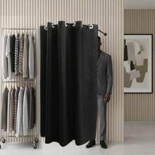 Futchoy Clothing Store Dressing Room, Privacy Protection Changing Room, Changing Room - Black - View 11