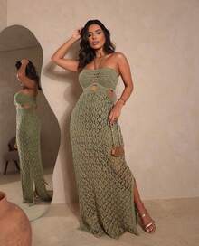 Calateia Knit Dress - Verde - Ver 1