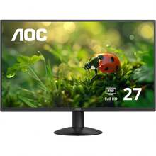 AOC Monitor 27B30H 27 Pulgadas, Full HD, 100Hz, IPS, 1xHDMI, 1xVGA, Negro - Ver 2