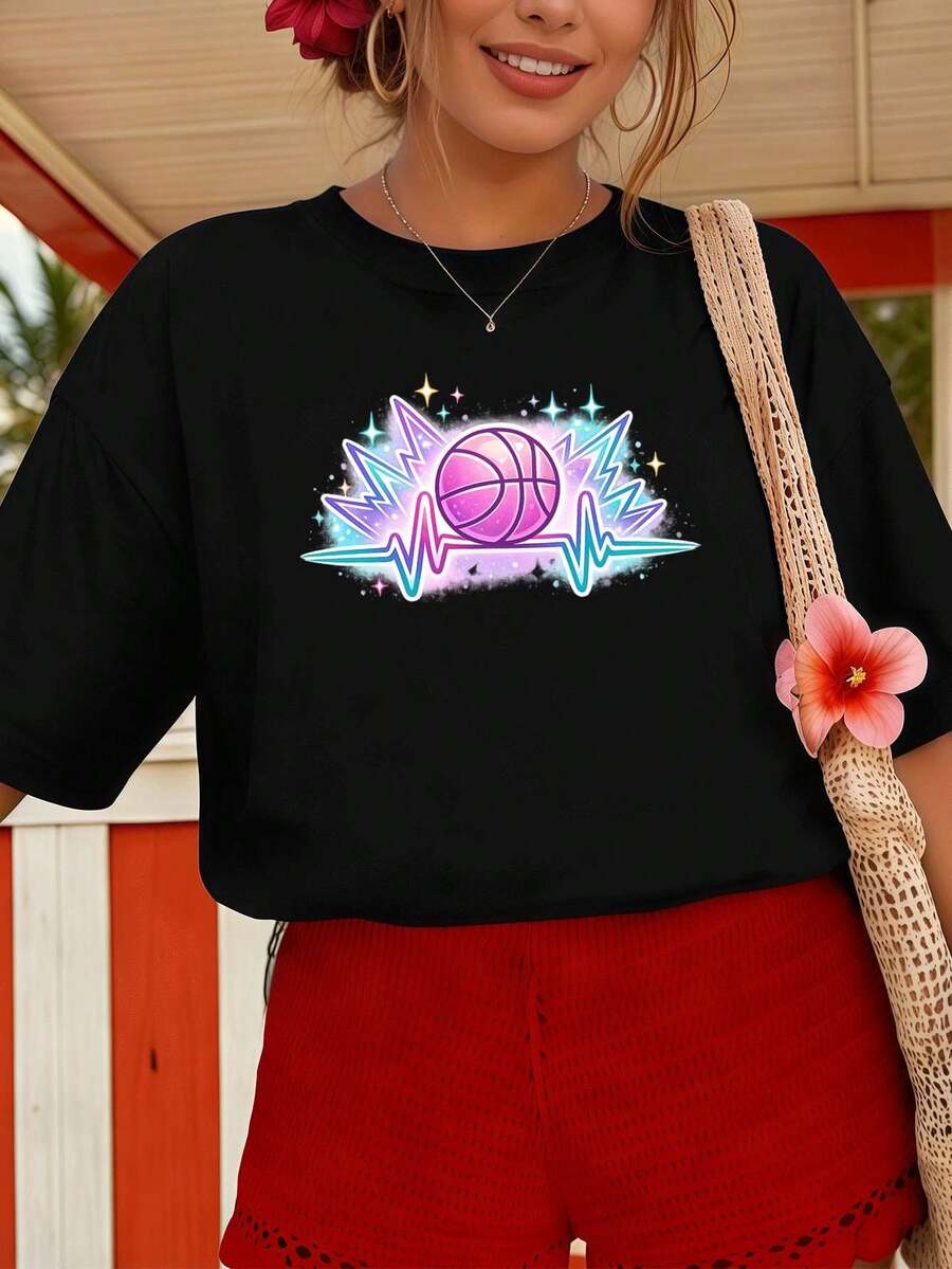 Women T-Shirts - Black - View 1