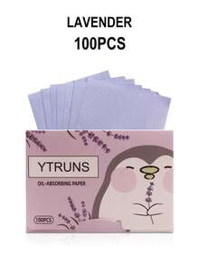 Ytruns 100PCS Bamboo Charcoal Green Tea Oil Absorbing Paper, Oil Control Facial Blotting Paper, Lightweight And Non-Staining Without Affecting Makeup, Matte Finish Skincare, Portable For Daily And Travel Use - Multicolor - View 14
