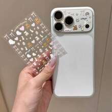 Miếng dán bảo vệ ống kính camera 17 Promax + Hình dán gấu dễ thương, đế dán trang trí DIY, màng bảo vệ camera, thích hợp sử dụng hàng ngày, văn phòng, nhà. Chống nước, chống sốc, chống rơi, chống trầy xước. - Trong sáng - Xem 11