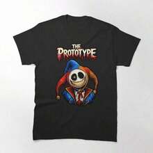 Unisex Adult T-ShirtExperiment 1006 Playtime Poppy Prototype Classic T-Shirt 2026 – Retro Horror Game Graphic Tee For Men Women – Vintage Creepy Toy Style Soft Cotton Short Sleeve TopSoft Cotton, Casual Daily Wear,Lightweight, Breathable Fabric,Cute , Perfect For Vacation,Blusas Para Mujer,Playeras De Mujer,,,Camisetas Hombre,Camisetas Mujer,, - 黑色 - 查看 1