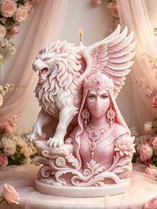 3D Mythical Winged Goddess Silicone Candle Mold, DIY Craft Sculpture Mold, Home Decor And Gift - A - View 8