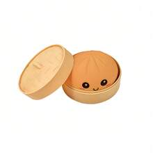 4 Pack Dumpling Squishies,Glitter Dumpling Squishy ,Anxiety Relief Fidget, Soft Squeeze Decompression Dough(4pcs Dumpling+Steamer Box4) - Nhiều màu - Xem 12