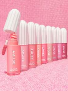 AMUSE POWDER VELVET TINT,Velvety Matte Finish,Blurs Lip Lines,Transfer-Resistant,2-In-1 Lip & Cheek,Long-Lasting Color,Portable Touch-Up Design.K-Beauty, Korean Makeup,3.3g / 0.11oz - 02 - View 12
