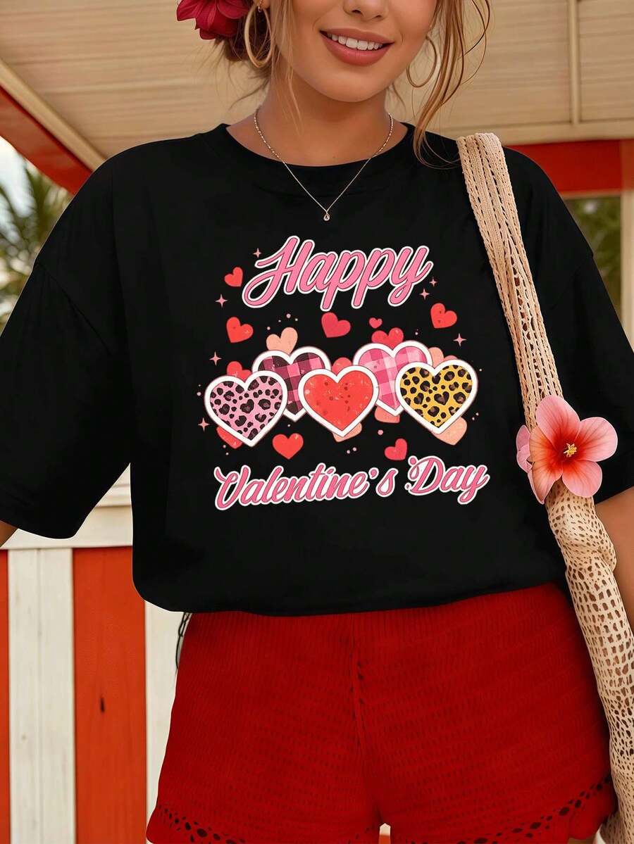 Women T-Shirts - Black - View 1