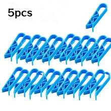 5/15/25/35Pcs Trash Can Trash Bag Fixing Clips Anti-Slip Anti-Fall Trash Bag Clips Home Kitchen Bathroom Creative Trash Bag Fixing Clips - Blue - View 20