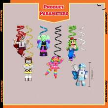 Roblox Set Dekorasi Gantung Berbentuk Pusaran 6 Buah – Pita DIY dengan Tali untuk Pesta Ulang Tahun, Halloween, Natal, Tahun Baru, Dekorasi Pesta & Rumah, Dekorasi Kamar, Dekorasi Rumah, Suvenir Pesta, Hadiah Lembut, Ciptakan Suasana Meriah - Roblo Spiral - View 4