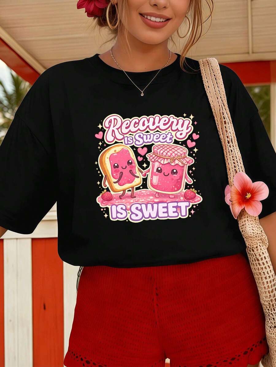 Women T-Shirts - Black - View 1