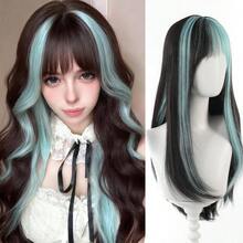 Synthetic 24 Inch Loiita Tousled Long Straight Wig Double Ponytail Hair Extensions Cosplay Wig - 875-4-f - View 10