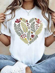 Women T-Shirts - [White] - View 7