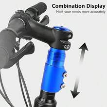 1pc New Bicycle Headset Riser, Adjustable Handlebar Height Extender, Universal Bike Accessory - Multicolor - View 6