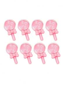 6pcs Children's Birthday Party Candy Boxes, Gender Reveal Party Supplies, Lollipop Shaped, Suitable For Kids Birthday Party Favors, Classroom Rewards, Creative Gifts, For Girls And Boys, Baby Shower Party Favor Fillers, Valentine's Day Gift Ideas, Easter Basket Stuffers, Interesting Piggy Banks For Toddlers - Multicolor - View 8