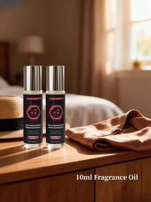 10ml Cherry Aromatherapy Essential Oil Roll-On, Car Air Freshener, Long-Lasting Fruity & Floral Scent, Leak-Proof Design, Suitable For Christmas, Party, Halloween, Business Trip, Holiday, Parents, Couples, Friends Birthday Gift - Multicolor - View 7