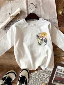 Women T-Shirts - [White] - View 3