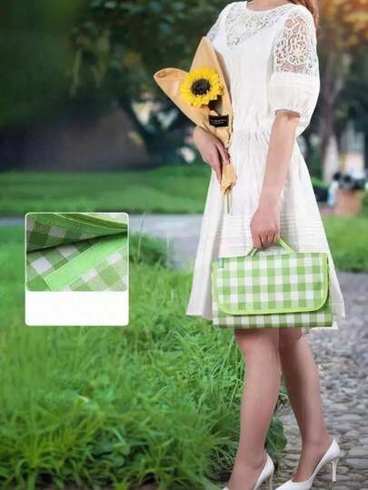 户外野餐垫露营毯，超大沙滩毯便携旅行毯，Su