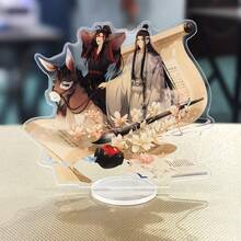 壓克力立牌 動漫周邊商品，仙仙與王吉 高價值立牌禮品收藏品（底座顏色隨機） - 彩色 - 查看 6