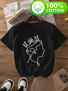Women T-Shirts - Black - View 12