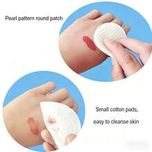 500/300/200/100/50/30pcs/Pack Premium Round Cotton Pads, For Makeup Removal And Skincare, Lint-Free Soft Facial Cotton Rounds, Suitable For Applying Toner - Multicolor - View 8