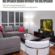 Polk Audio TL1 Center Channel Speaker, Black - 黑色 - 查看 4