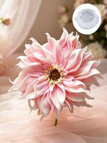 3D Dahlia Silicone Candle Mold, Handmade Candle Wax Mold For DIY Crafts, Home Decor And Gifts - Flower Mold - View 2