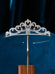 1 peça de tiara feminina minimalista com cristais em liga metálica, ideal para festas, aniversários, casamentos, ensaios fotográficos, festivais e ocasiões elegantes. - Coroa Multicolorida - Ver 8