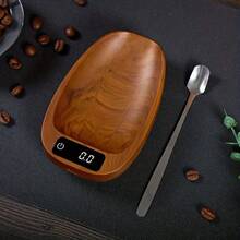1个可充电迷你咖啡秤，触摸屏，电池续航时间长，可用作茶叶秤，0.1克/200克数字厨房秤，便携式去皮功能 - 彩色 - 查看 14