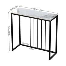 Bench Table - Black and White - View 8