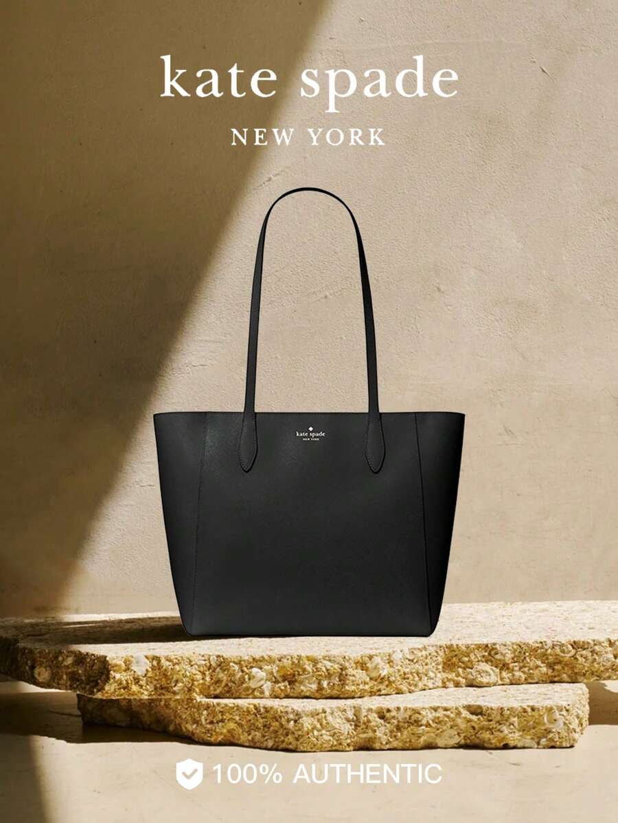 Kate Spade KS DANA 女士大容量单肩包/手提包 - 黑色 - 查看 1